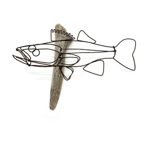 Walleye Wall Hanging Sculpture, Fish Wall Art, Great gift for the person who has everything image 1