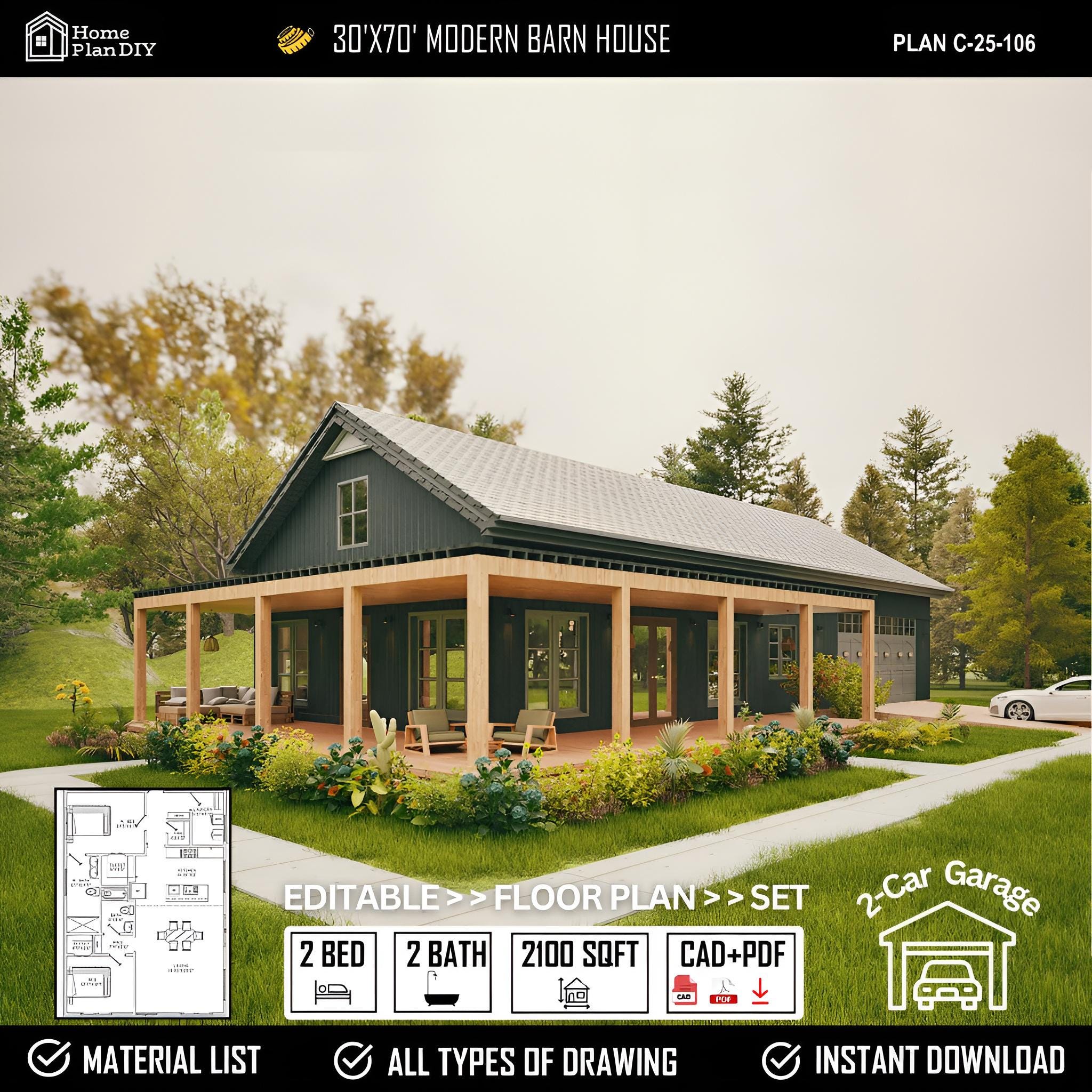 House barn floor plan - Etsy België, image size:2048x2048