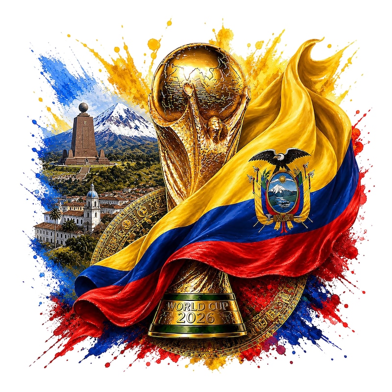 Ecuador World Cup Tshirt - Etsy