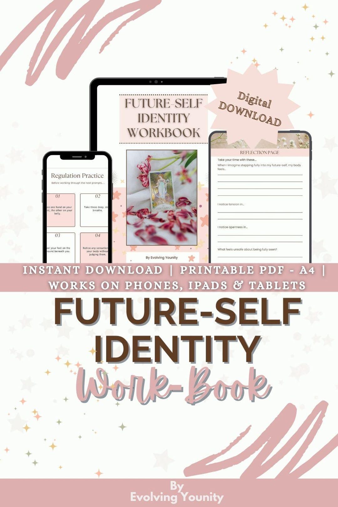 Future-self Identity Workbook | Alignment & Nervous System Workbook ...