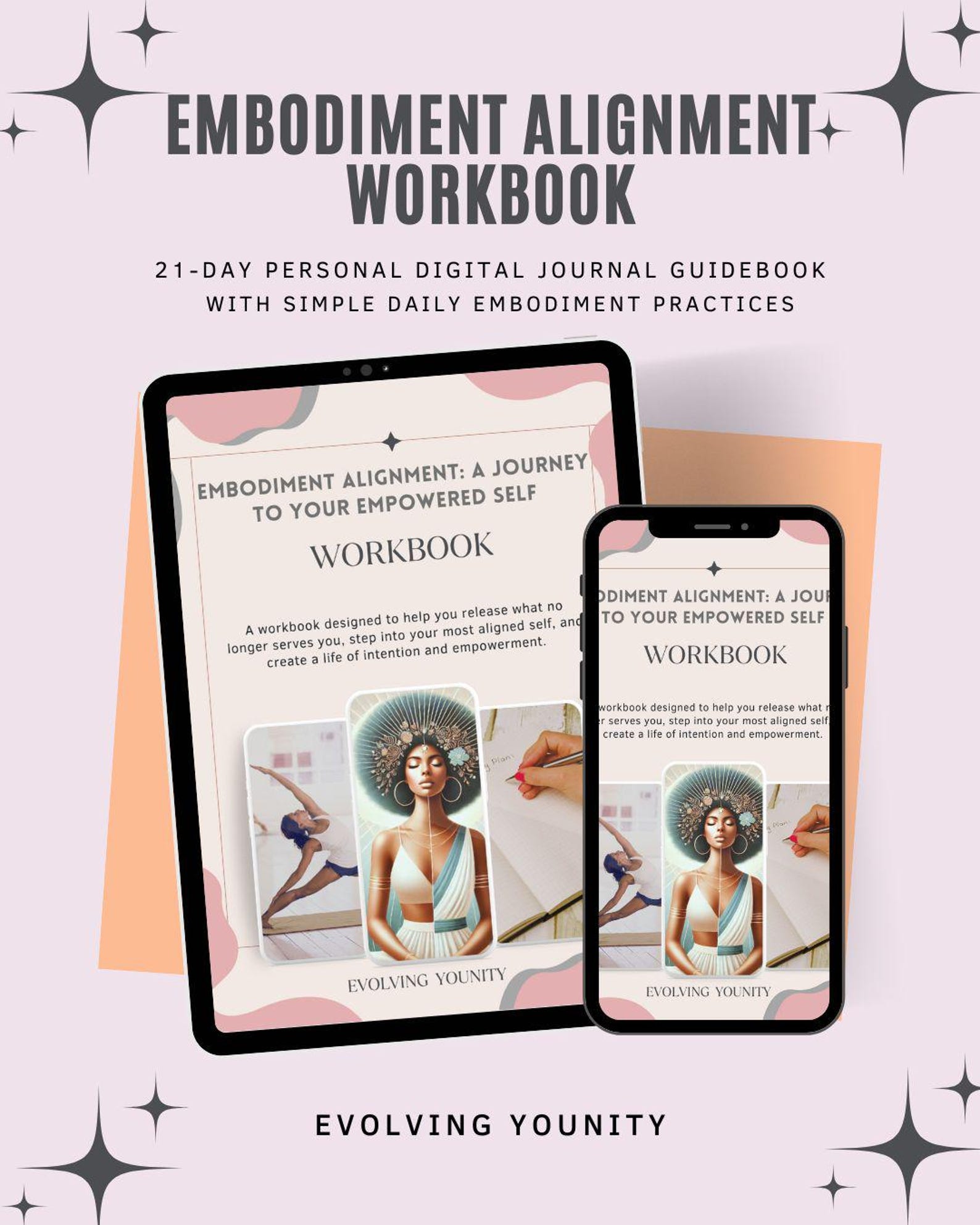 21-day Embodiment Alignment Workbook | Digital Journal Planner ...
