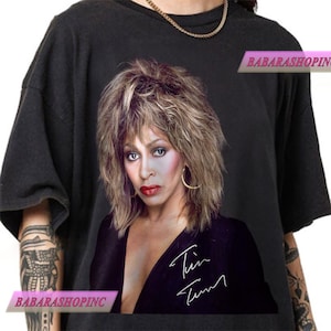 Vintage Tina Turner Png, Unisex Tina Turner Png, Classic Music Lover Png, Retro Tina Turner Png, Vintage 90s Tina Turner Png