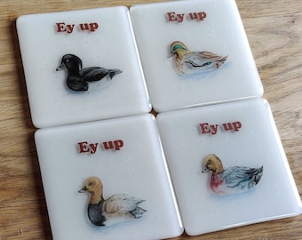 Ey Up Duck - Nottingham Coaster