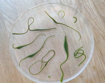 Extra Large Wiggly Squiggly Patterned Round Bowl