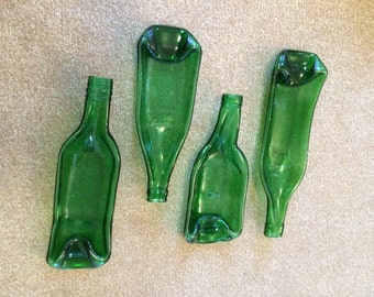 100% Recycled Bright Green Bottle Bowl