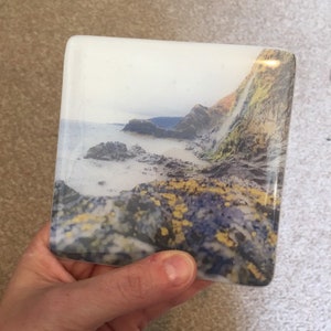 Full Colour Picture Personalised Printed Glass Coaster image 5