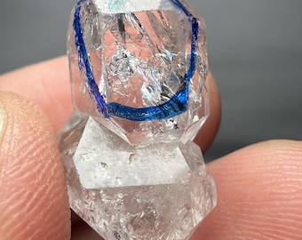 インテリア小物 レア 2本のクォーツインクォーツ 2箇所の水入り水晶