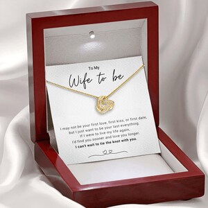 Sterling Silver Infinity Knot Necklace – Wife-to-Be Engagement Gift image 9