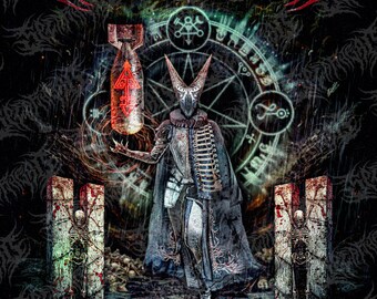 Trench Crusade - Artillery Witch - Death Metal Long-sleeve - Etsy