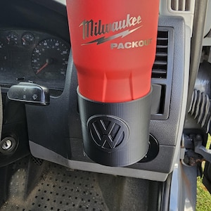 Vw transporter t5 campervan cup holder (PAIR x2 holders)