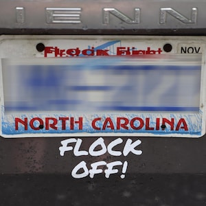 Flock Off- Surveillance State vinyl sticker sticker-meerdere kleuren
