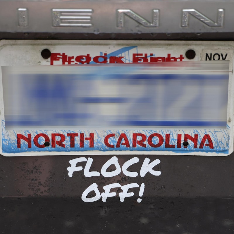 Flock Camera Bumper Sticker - Etsy