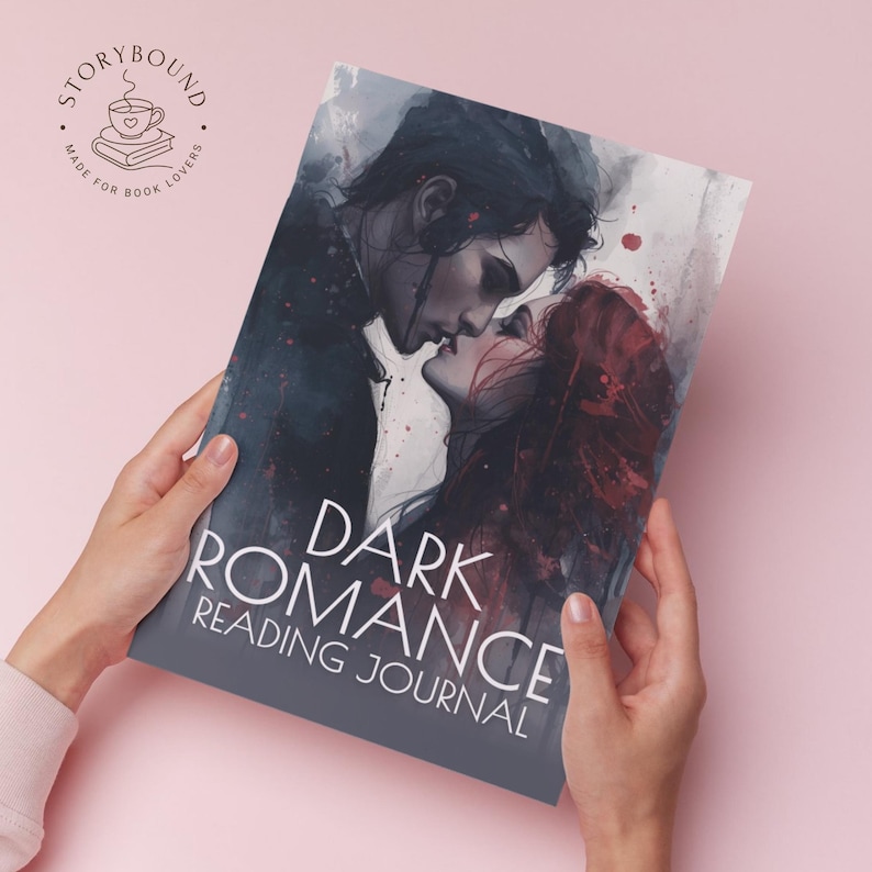 Dark Romance Reading Ritual Set PDF, Book Journal & Challenge Pack ...