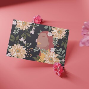Étiquettes cadeaux imprimables pour femmes – Étiquettes florales « Vous êtes spéciale » pour cadeaux, cartes, bouquets de fleurs | Mini carte à télécharger au format PNG, PDF, SVG