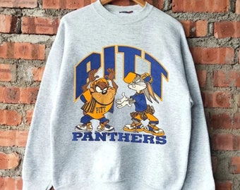 Kleding Herenkleding Hoodies & Sweatshirts Hoodies Vintage jaren 1980/90 Pitt University Panthers Football Kampioen Reverse Weave Hoodie 