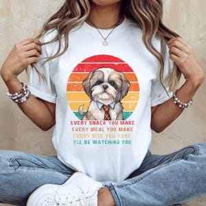 Funny Shih Tzu, T-shirt For Men, Shih Tzu Dog Gift, Dog mom gift ideas,  Dog owner giftful, shih Tzu dad shirt, Shih Tzu Lover, dog mommy