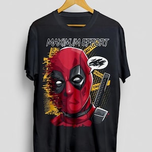 Deadpool Clipart PNG, JPG, digitaler Download, bedruckbar, Sublimation, transparent, Comic Hero Design