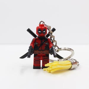 Customized handmade Creative 3D Keychain Keyring Inspired by Legendary Comic Movie Character