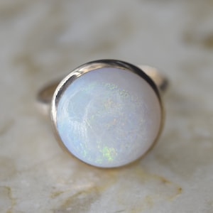 Antique 14k Gold Opal Ring c.1900