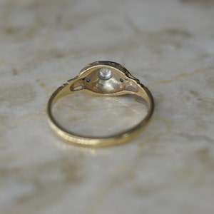 Antique Art Deco Diamond Ring - Etsy