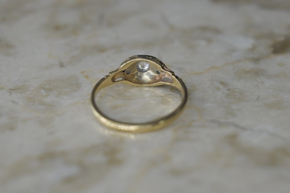 Antique Art Deco Diamond Ring - image 5
