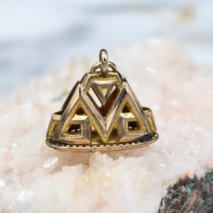 Antique Victorian Fob Necklace Gold Filled c.1880s