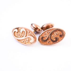 Antique Cuff Links Gold Filled c.1920 image 1