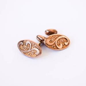 Antique Cuff Links Gold Filled c.1920 image 2