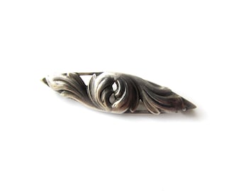 Broche ancienne en argent 0,830 vers 1910