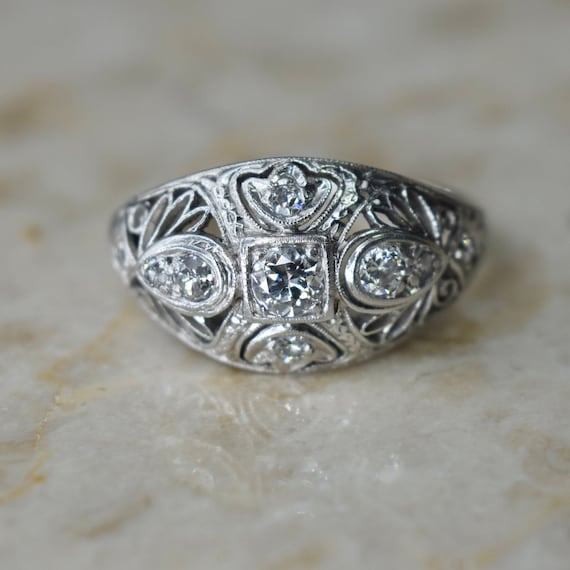 Platinum filigree hotsell