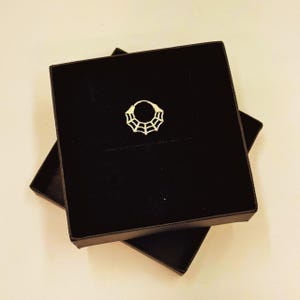 Unique Spider Web Septum Ring Black Silvery Clicker Cartilage Helix Earring Daith Jewelry Conch Piercing Tragus Hoop Spooky Halloween