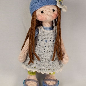 Crochet pattern for doll LILLY Deutsch, English, French, Nederlands, Español, Italiano image 3