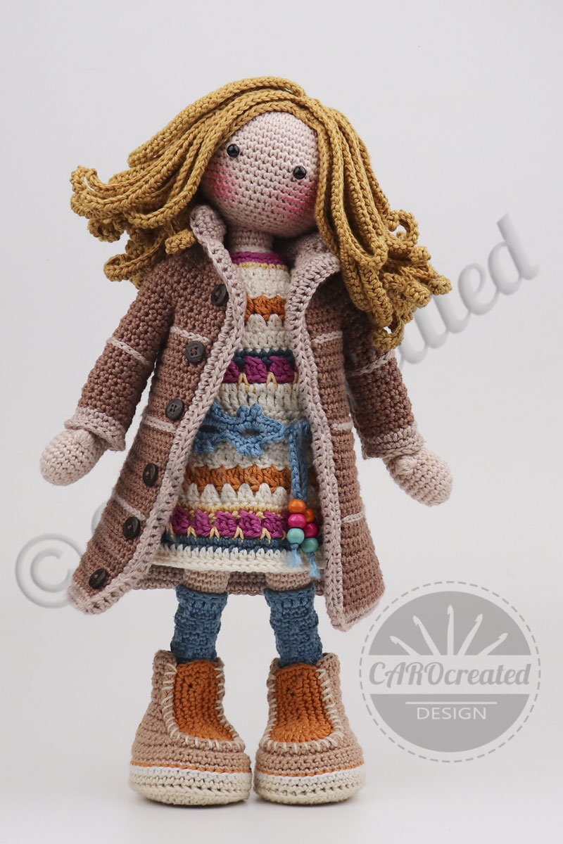 Crochet Pattern for Doll HENNI Pdf deutsch (Download Now) 