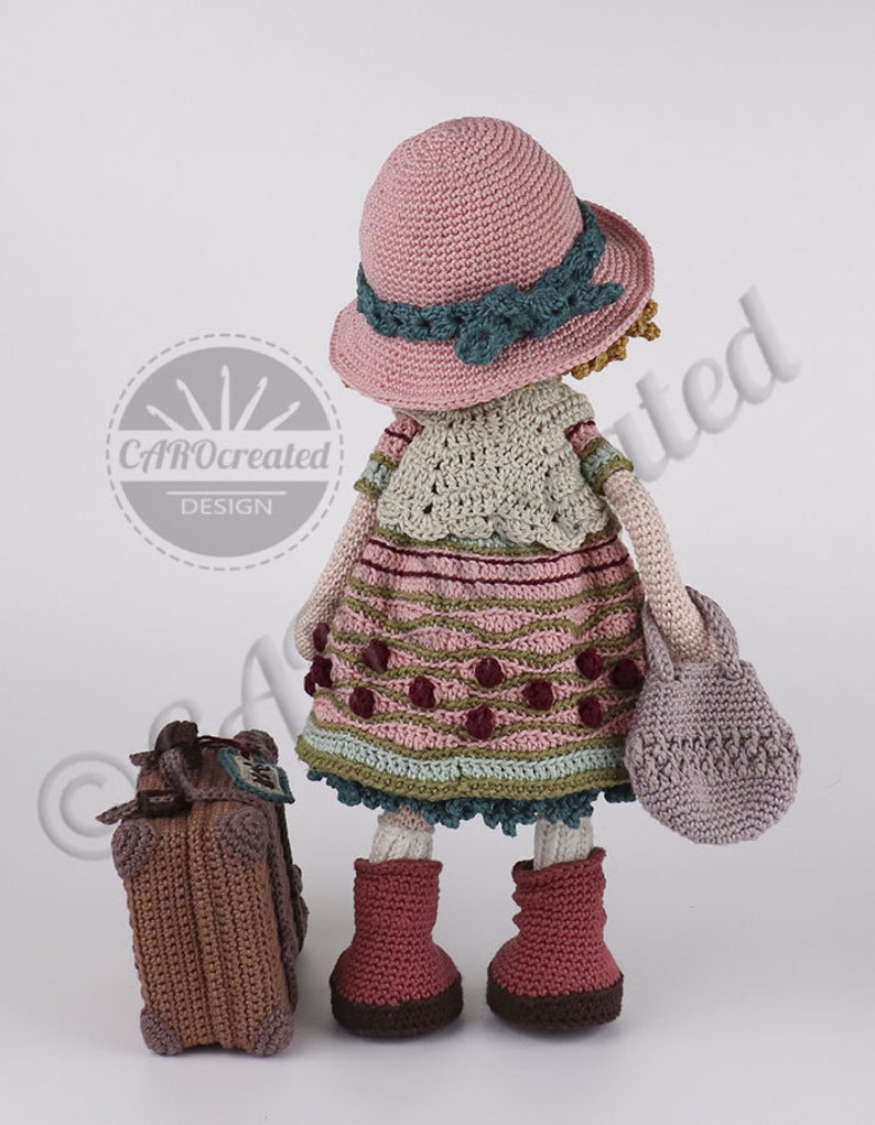 Amigurumi Crochet Doll Pattern, Doll PIA, pdf Deutsch, English, Français, Nederlands, Español, Italiano image 7