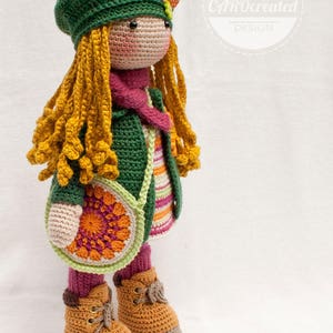 Crochet pattern for doll IDA, pdf Deutsch, English, Nederlands, Español, Français, Italiano image 7