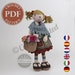 see more listings in the PDF - Doll Pattern section