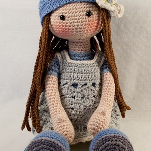 Crochet pattern for doll LILLY Deutsch, English, French, Nederlands, Español, Italiano image 5