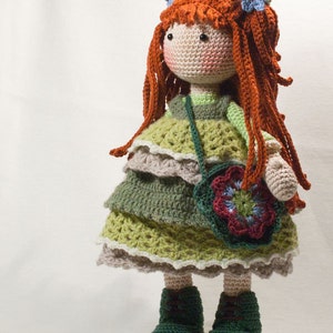 Crochet pattern for doll ELLIE, pdf Deutsch, English, Nederlands, Español, Italiano, Français image 5