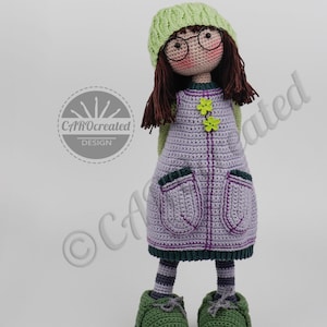 Crochet pattern CAROcreated for the amigurumi doll JETTE digital crochet pattern pdf image 8