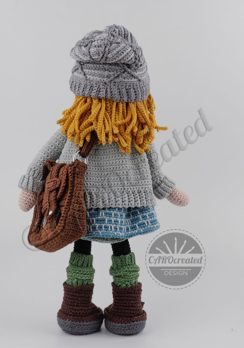 Crochet pattern CAROcreated for the amigurumi doll JOLA digital crochet pattern image 10