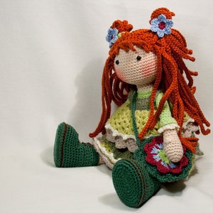 Crochet pattern for doll ELLIE, pdf Deutsch, English, Nederlands, Español, Italiano, Français image 4