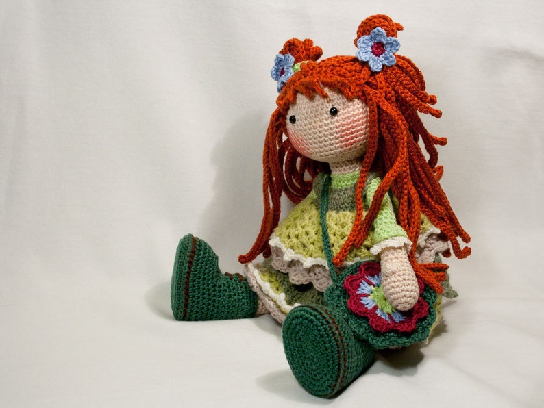 Crochet pattern for doll ELLIE, pdf Deutsch, English, Nederlands, Español, Italiano, Français image 4