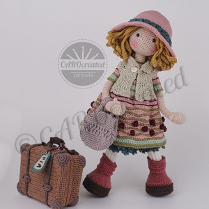 Amigurumi Crochet Doll Pattern, Doll PIA, pdf Deutsch, English, Français, Nederlands, Español, Italiano image 5