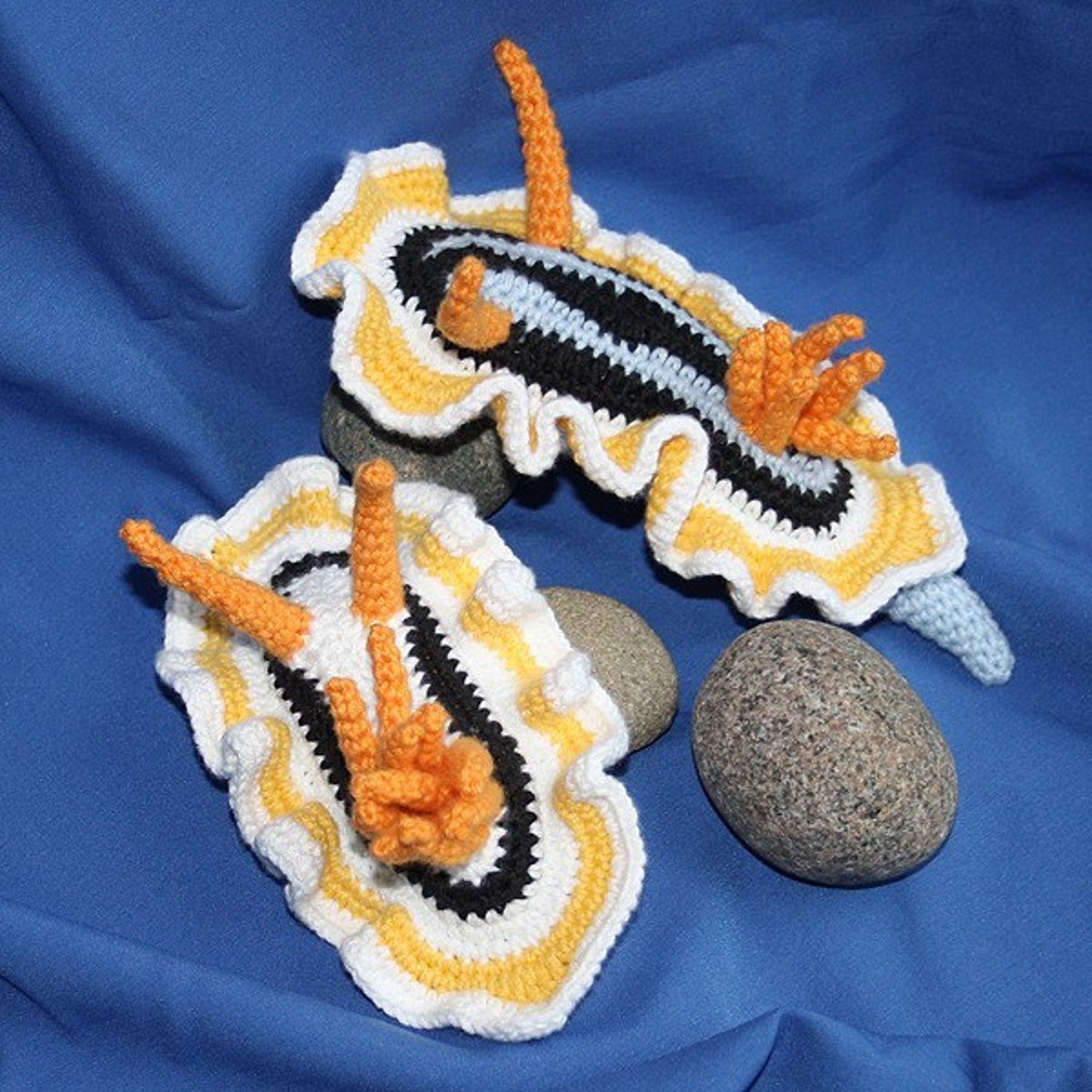 Sea Slug Crochet Pattern Nudibranch amigurumi PDF in Etsy