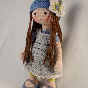 Crochet pattern for doll LILLY Deutsch, English, French, Nederlands, Español, Italiano image 4