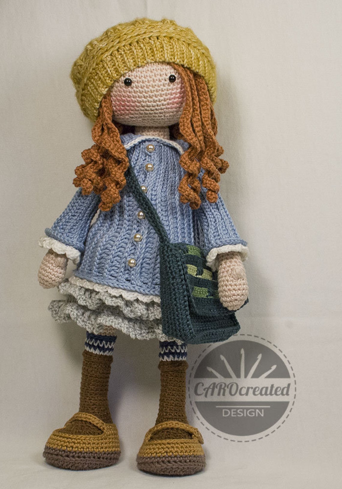 Crochet Pattern for Doll SMILLA pdf Deutsch English | Etsy