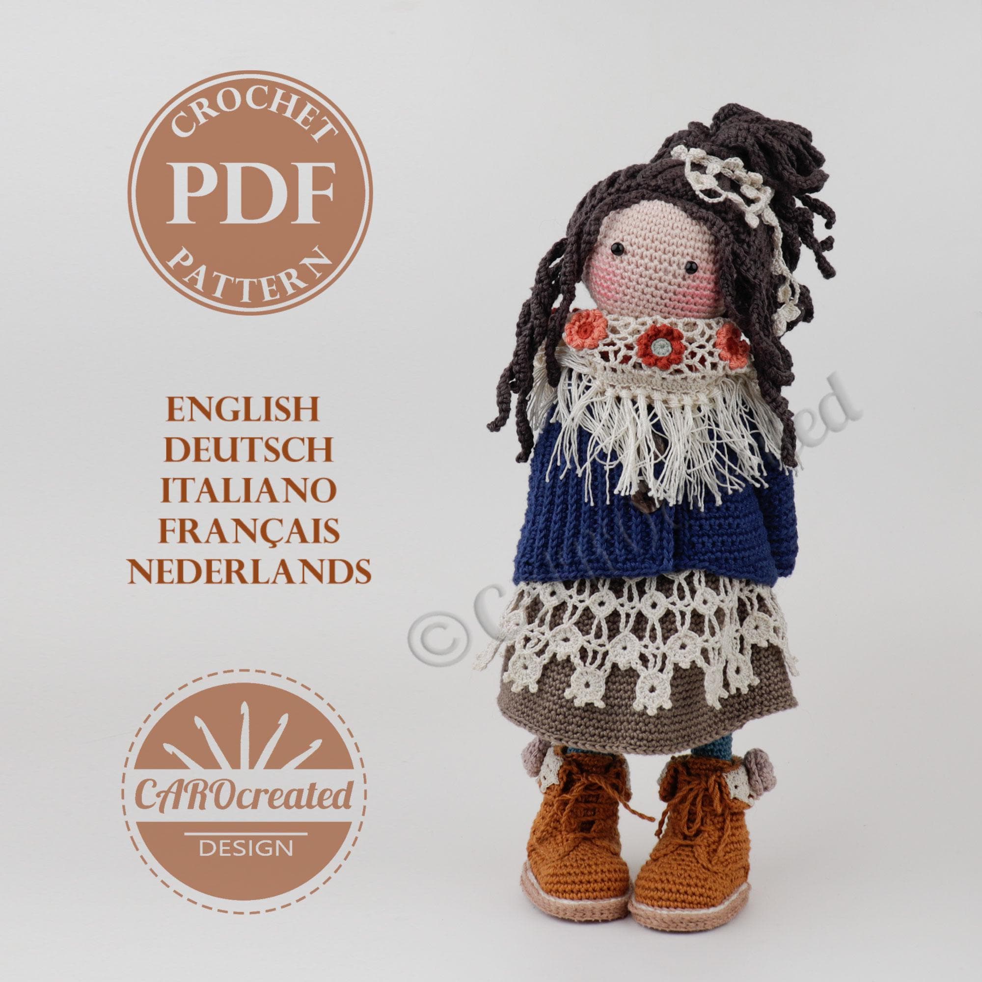 Hexagon Doll Pattern Crochet