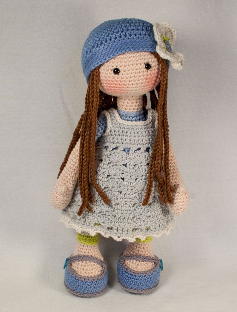 Crochet pattern for doll LILLY Deutsch, English, French, Nederlands, Español, Italiano image 3