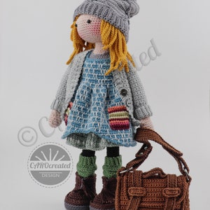 Modèle au crochet CAROcréé pour la poupée amigurumi JOLA Modèle numérique au crochet image 6