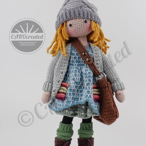 Modèle au crochet CAROcréé pour la poupée amigurumi JOLA Modèle numérique au crochet image 4